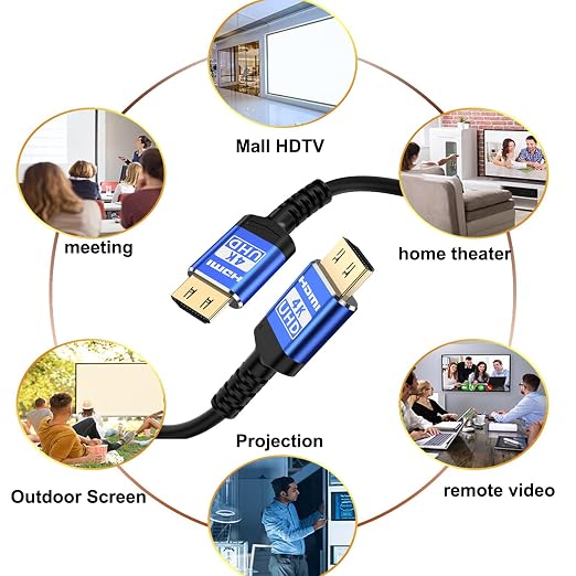 18Gbps 40 ft hdmi Cable with Gripping Connectors, 4k Ultra high Speed Ethernet - Image 6
