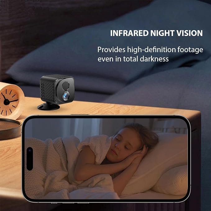 Mini Camera, 1080P Wireless Indoor Camera - Image 5