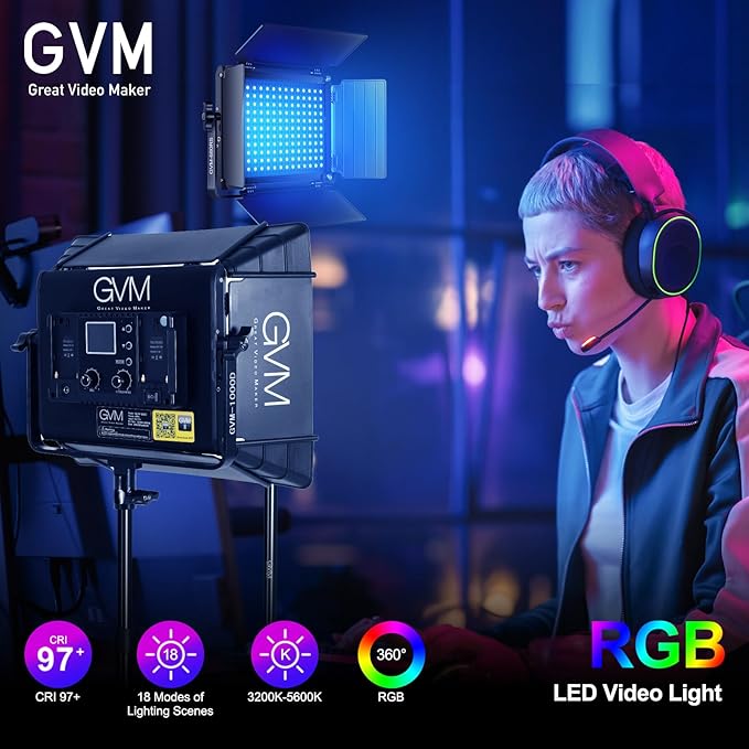 GVM RGB Photography Lighting Kits - Image 5