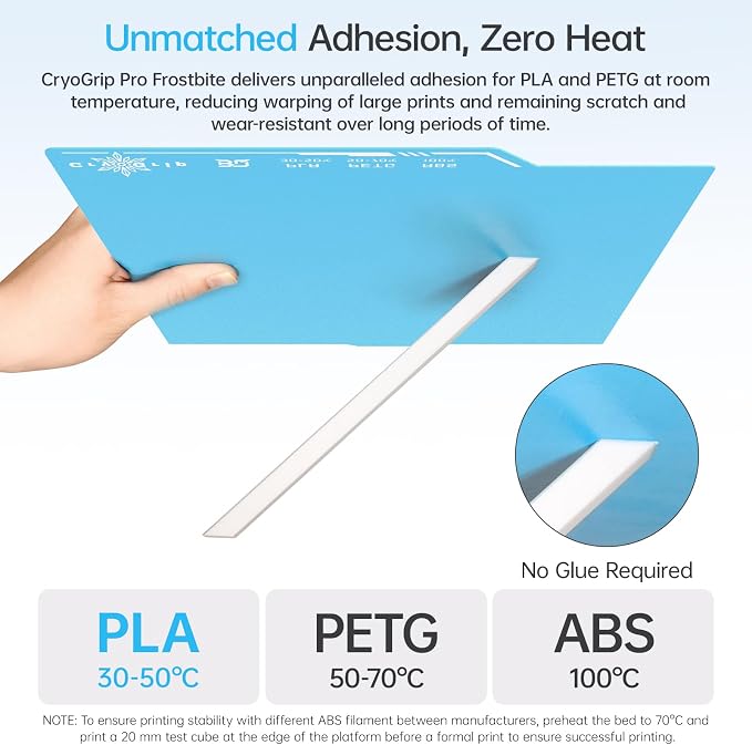 BIQU Cryogrip Pro Frostbite Cold Build Plate Compatible - Image 2