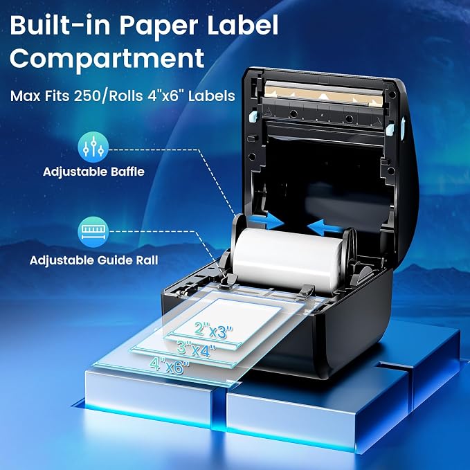 Bluetooth Shipping Label Printer - Image 6