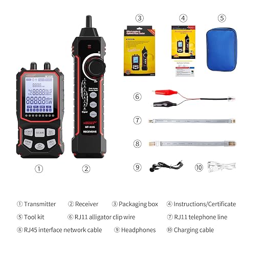 NOYAFA NF-918S Network Cable Tester - Image 9