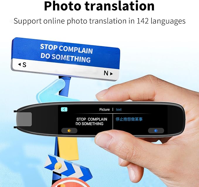 Translation Pen, 142 Language Translator Device Translator Pen, Text Extract Pen - Image 6
