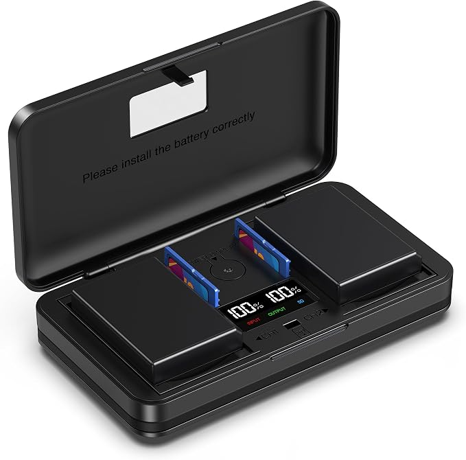 EN-EL14 Camera Battery Multifunctional Charger Set Compatible by Inspirationlightsupyourlife
