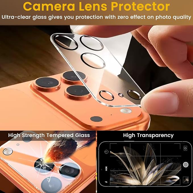 Romkasi 3 Pack Privacy Screen Protector - Image 5