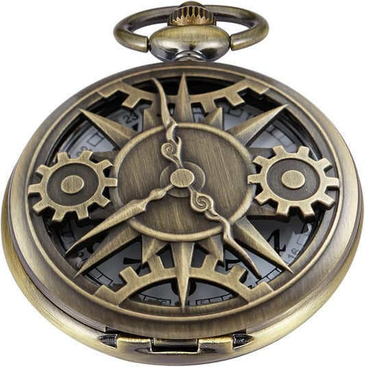 Men's Pocket Watch, Arabic Digital Dial Pocket Watches by Whodoit
