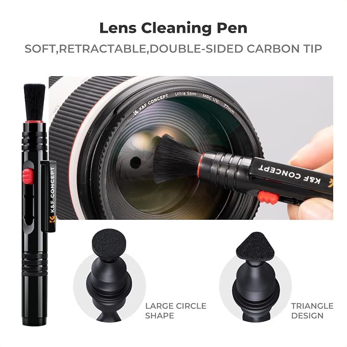K&F CONCEPT 15-in-1 Camera Lens Cleaning Kit - Image 3