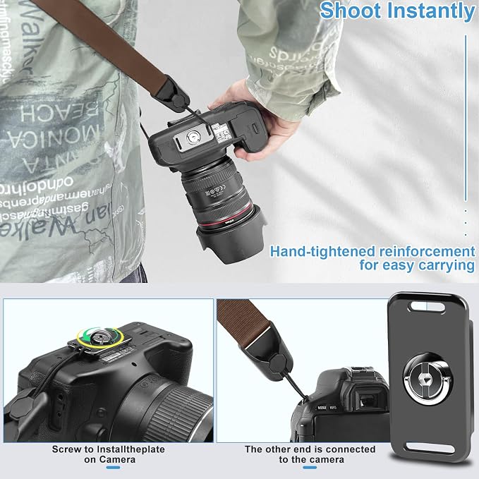 FIEIL Adjustable Camera Strap, Universal Camera Strap - Image 6