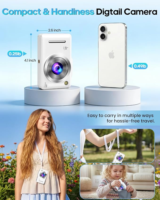 Digital Camera 4K Autofocus Vlogging Camera - Image 3