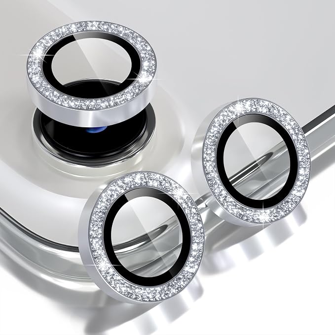 Choiche Compatible for iPhone 17 Air Camera Lens Protector Bling, 9H Tempered by Choiche
