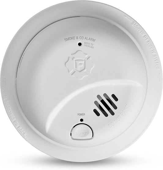 First Alert SMICO110, 10-Year Battery Combination Smoke & Carbon Monoxide Alarm by FirstAlert