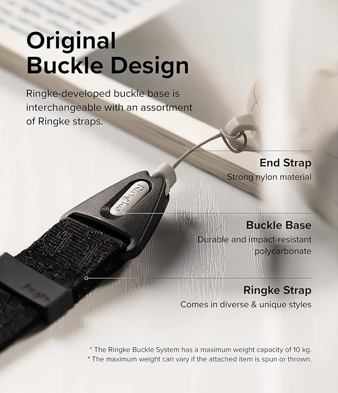 Ringke Hand Strap Designed for Camera Strap and Phone Strap, Adjustable Sturdy - Image 5