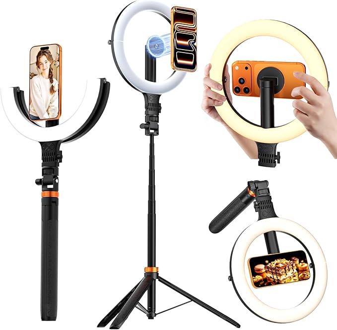 CloudValley 10" Magnetic Ring Light by CloudValley