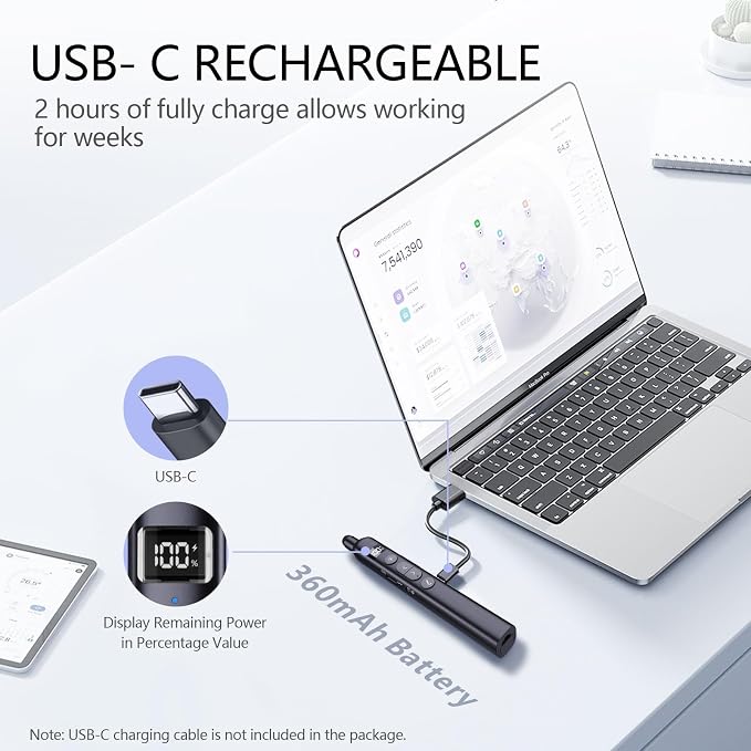 Norwii N21 Bluetooth Presentation Clicker - Image 7