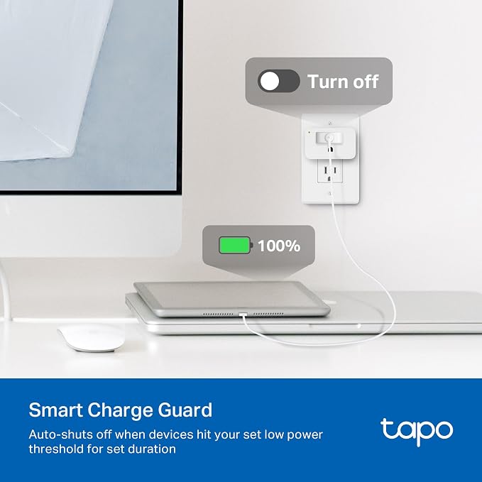 TP-Link  Smart Plug Wi-Fi Mini, Energy Monitoring, Compatible - Image 4