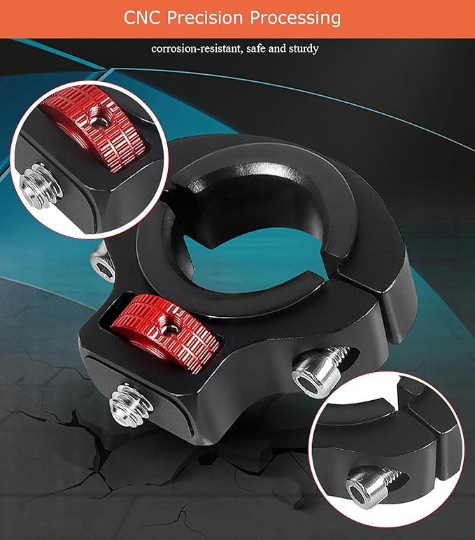 Niewalda Aluminum Bike/Motorcycle Handlebar Mount - Image 4