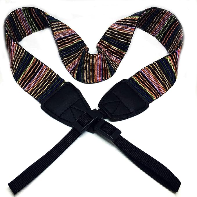 Camera Strap Canvas Multicolor Shoulder Strap - Image 6
