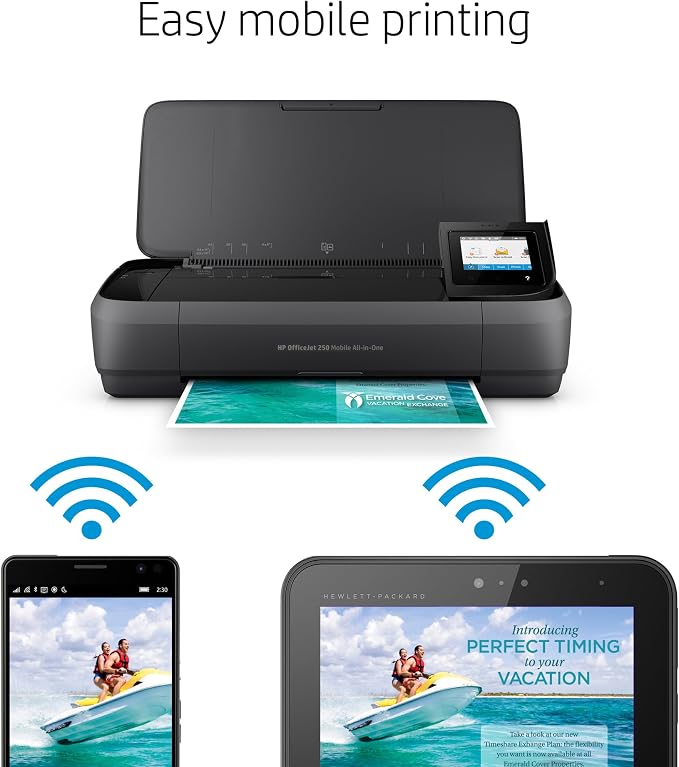 HP OfficeJet 250 Portable Printer - Image 4