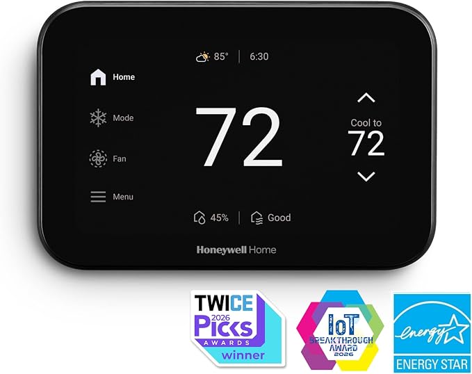 Honeywell Home X8S Premium Smart Programmable Wi-Fi Thermostat, Video Doorbell - Image 11