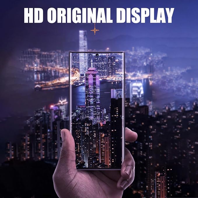 2 Pack Camera Lens Protector for Samsung Galaxy S24 Ultra, 9H Tempered Glass - Image 6