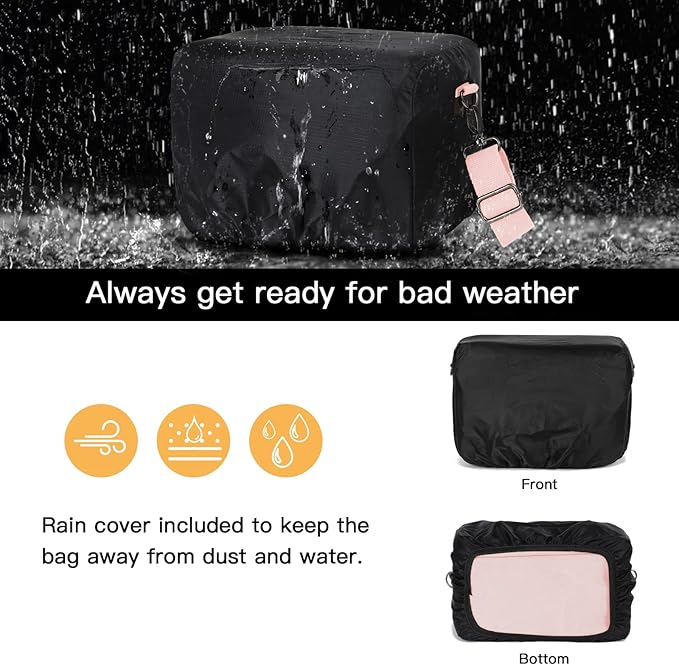 MOSISO Camera Case Crossbody Shoulder Messenger Bag, DSLR/SLR/Mirrorless - Image 4