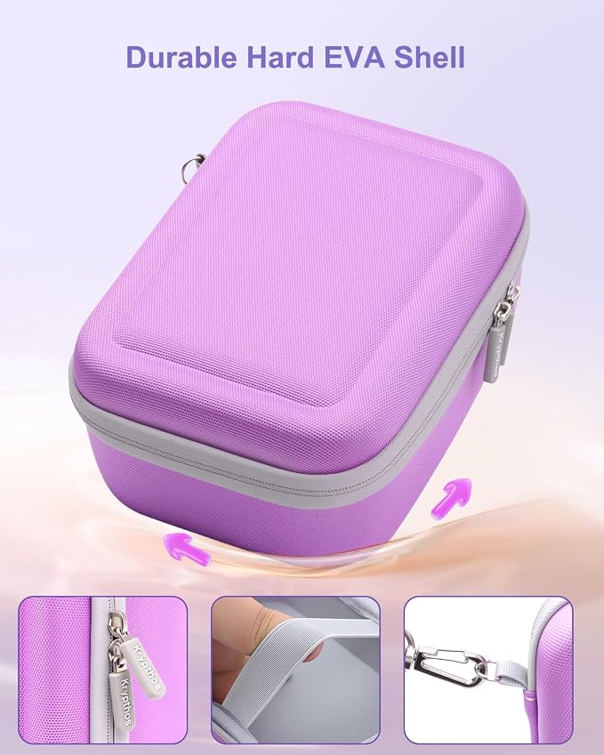 Krypthos Kids Instant Print Camera Case, Durable Protective Digital Video - Image 6