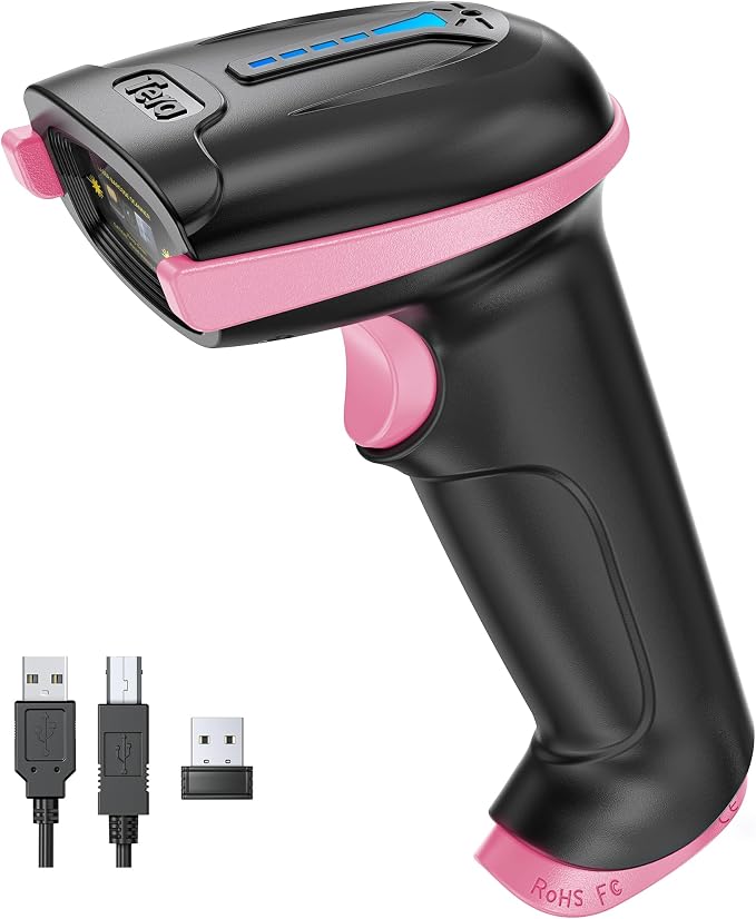 Tera Barcode Scanner Wireless Versatile 2-in-1 by Tera
