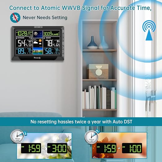 DreamSky Weather Station Indoor Outdoor Thermometer Wireless - Image 5