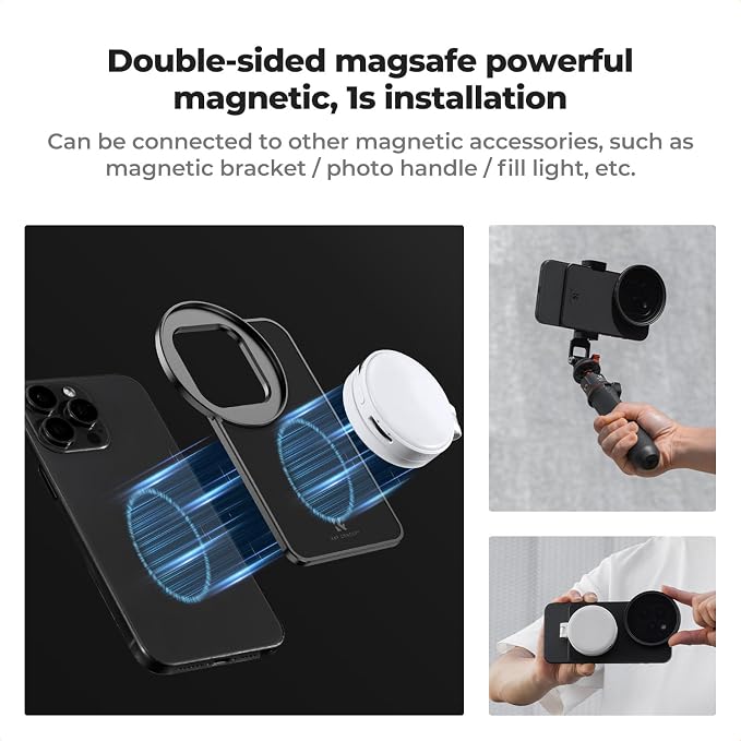 K&F CONCEPT 6.7 inch Magnetic Lens Filter Mount Adapter - Image 5
