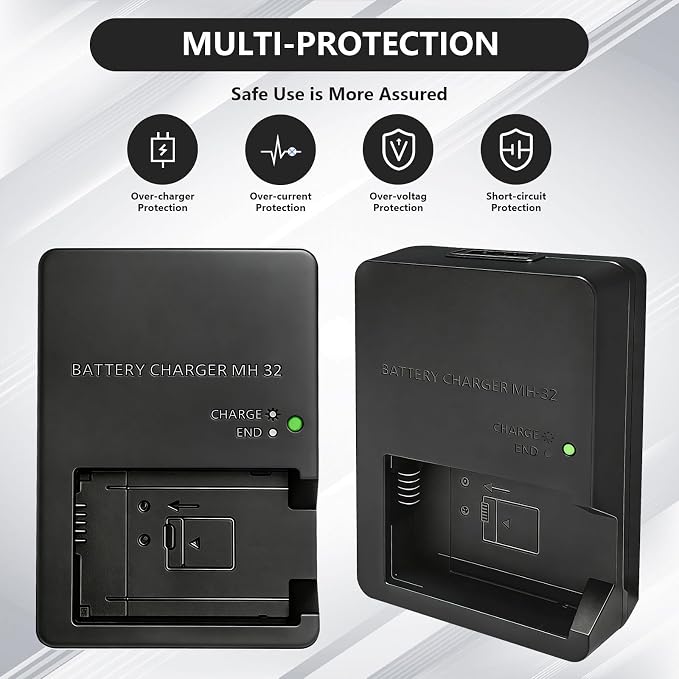 MH-32 MH32 Battery Charger for Nikon EN-EL25 ENEL25 EN-EL25a Battery Compatible - Image 6