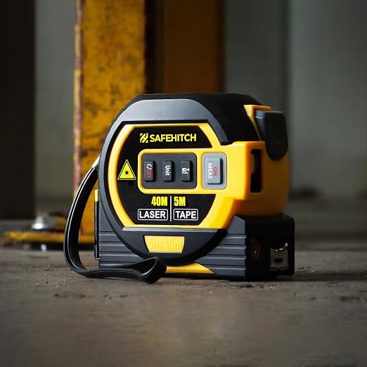Laser Tape Measure 3-in-1 with Large LCD Display | Digital Laser Measurement - Image 7