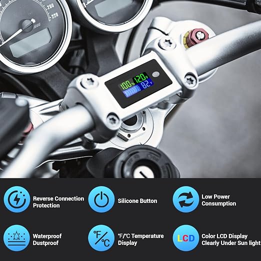 Drok 36v Lithium Golf Cart Battery Meter - Image 2