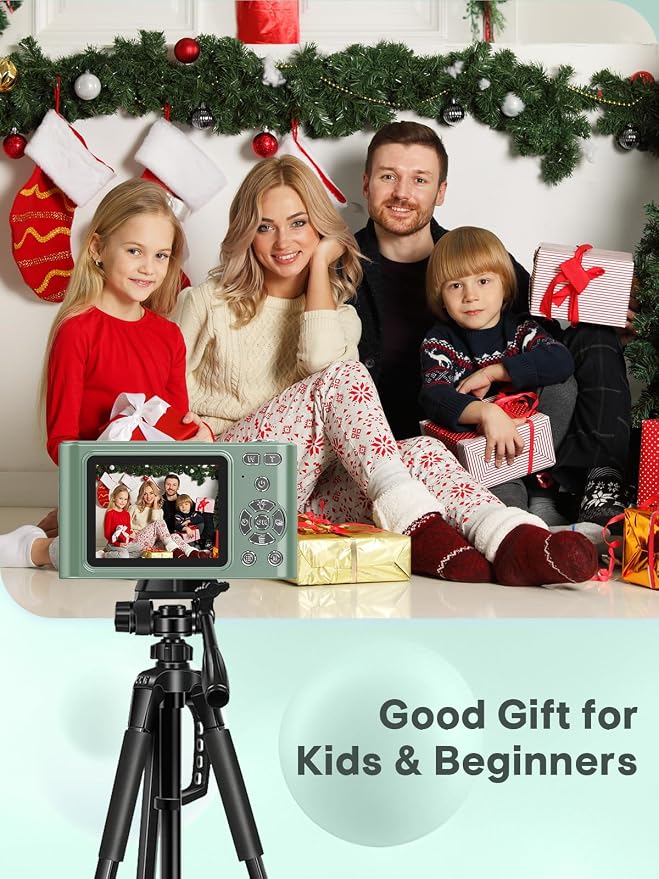 Digital Camera - 1080P Vlog Camera, 44MP Compact, 16X Zoom, Anti-Shake - Image 6