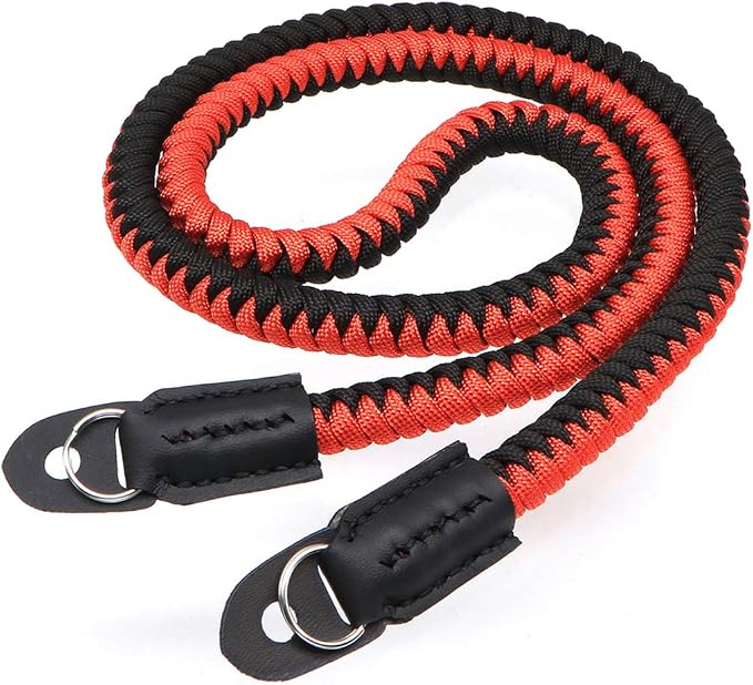 Paracord Woven Camera Neck Shoulder Strap Belt Hand Compatible - Image 4