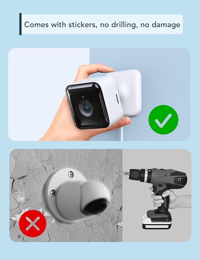 GNCC 2K Indoor Security Camera, 2 Packs Cameras - Image 4