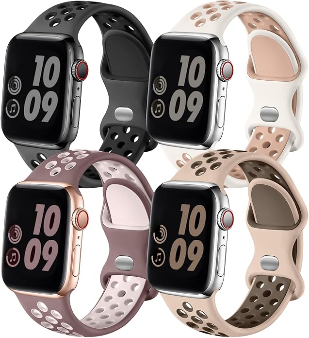 Adorve 4 Pack Sport Bands Compatible by Adorve