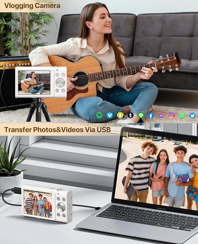 Digital Camera, 4K Vlogging Camera - Image 8