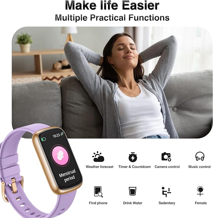 Fitness Tracker, Smart Watches for Women Men - Image 5