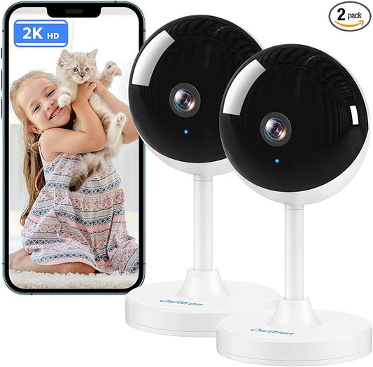 owltron Indoor Security Camera, 2K Cameras by OWLTRON
