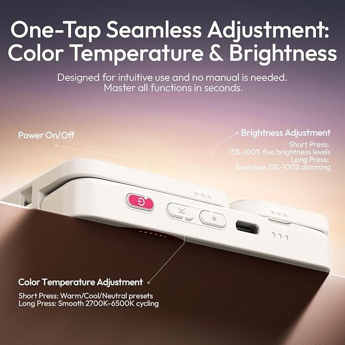 Ulanzi GL01 Magnetic Selfie Light - Image 7