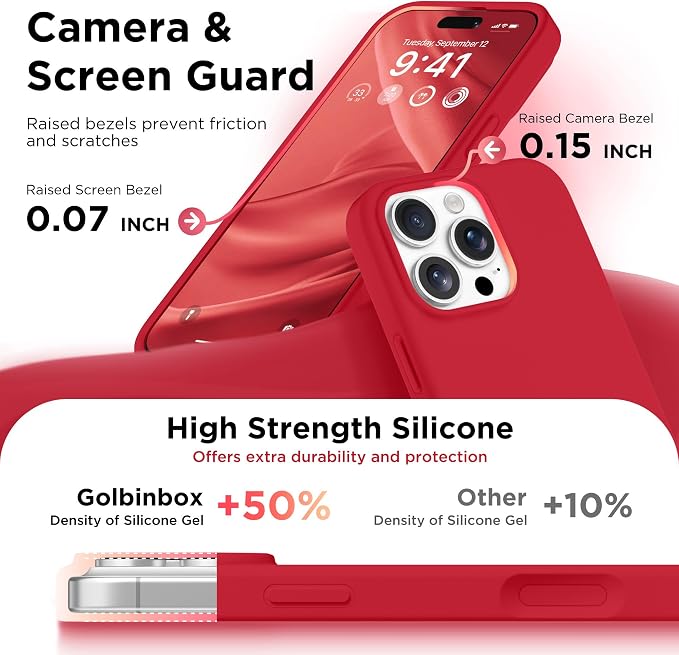 GolbinBox Magnetic for iPhone 16 Pro Max Case, Compatible - Image 5