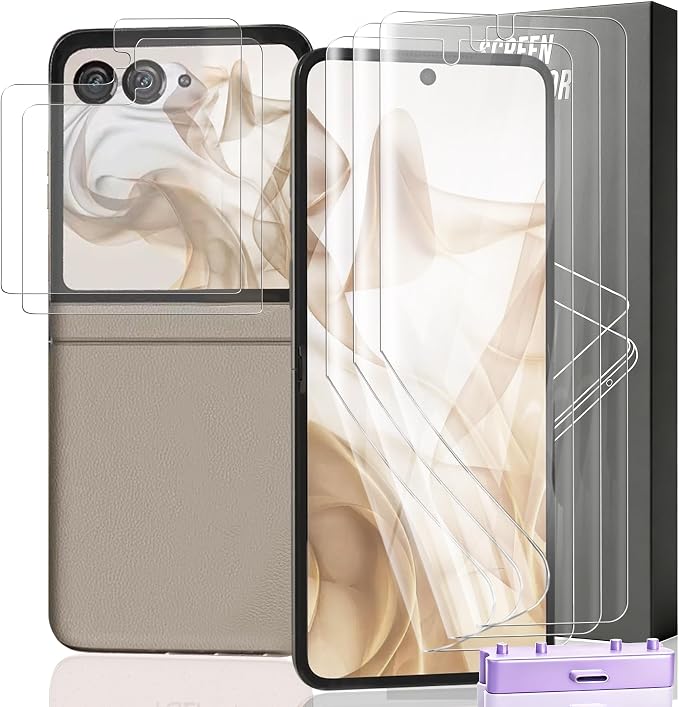 3 Pack for Motorola Razr 2025 Screen Protector Flexible TPU Film by Unknown