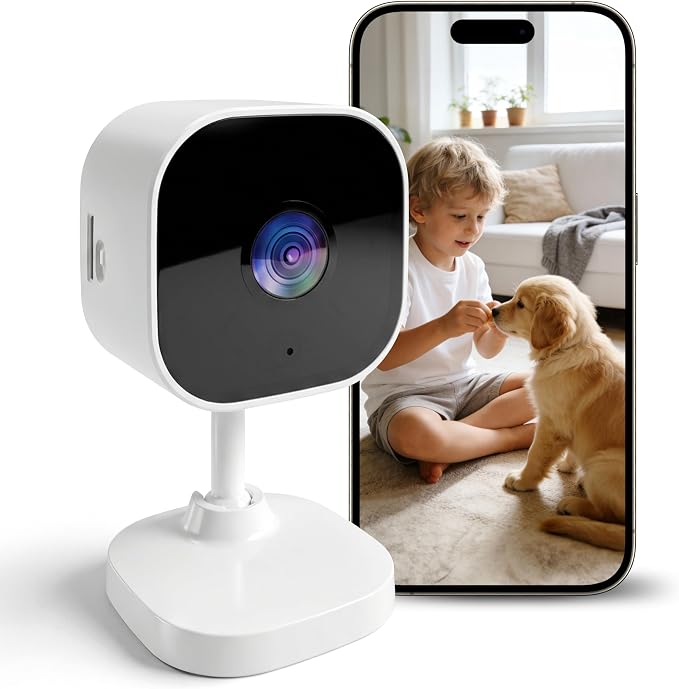 2K Cameras for Home Security Dual-Band 5G/2.4GHz WiFi Indoor Camera Baby by Unknown