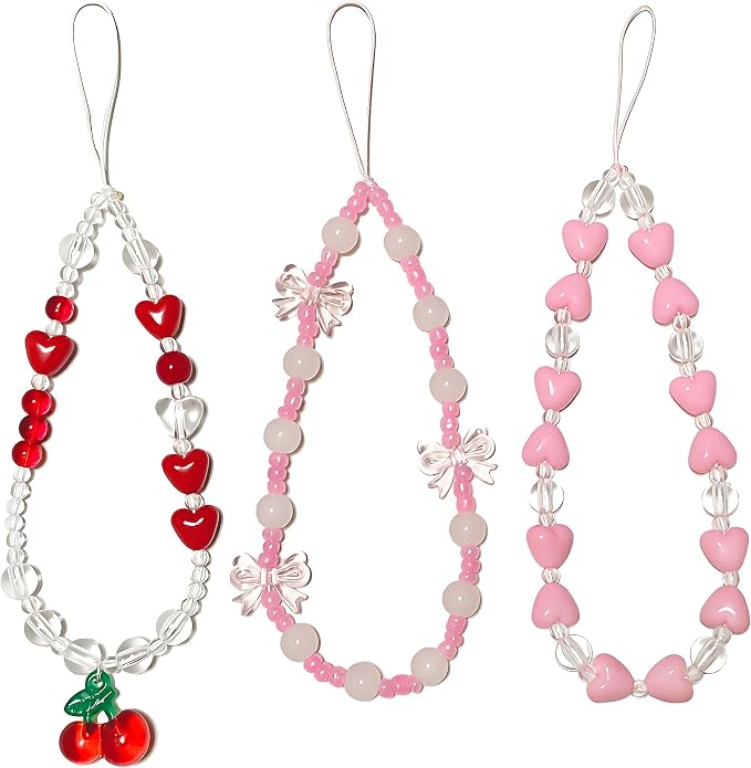 Phone Charm Strap Cute Phone Lanyard Wrist Strap Bracelet Accessories by HOLAOCTLLC