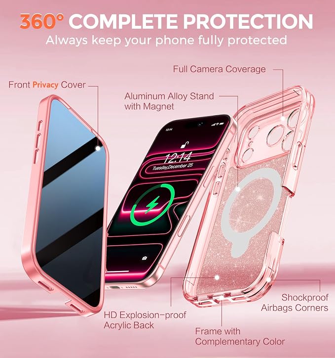 Twinkle Design Privacy Case for iPhone 17 Pro Max - Image 2