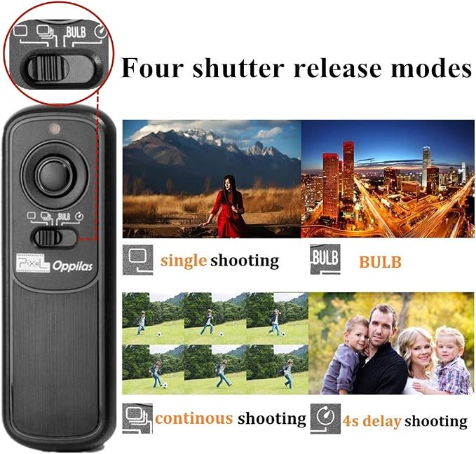 Pixel 2.4GHz Digital Wireless Remote Shutter Release E3 Compatible - Image 2