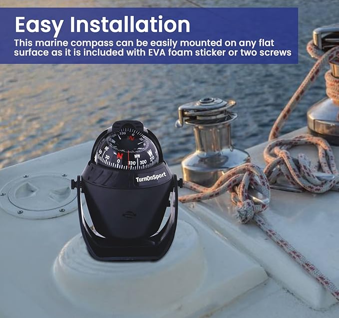 Boat Compass Dash Mount Flush - Image 6