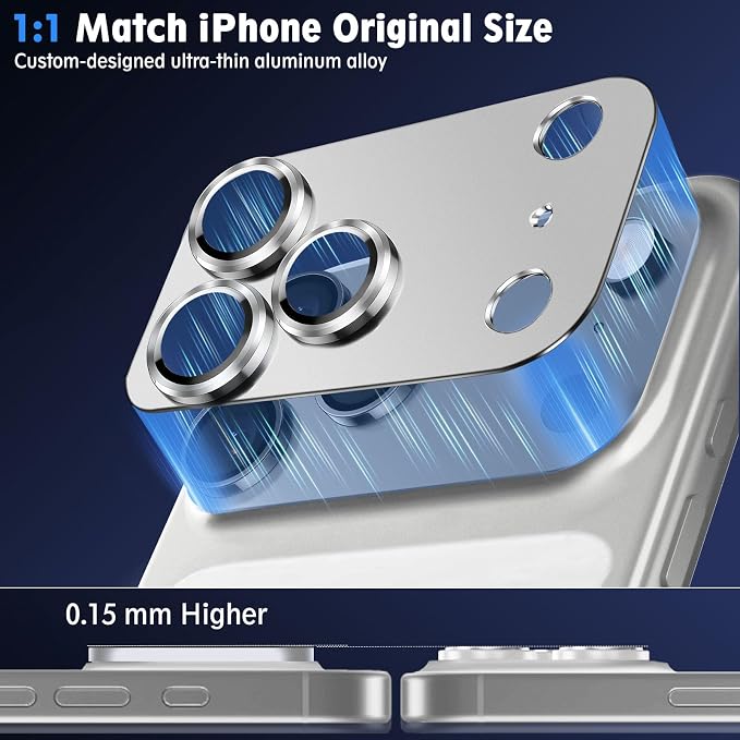 SiHPuoy 2 Pack Camera Lens Protector - Image 4
