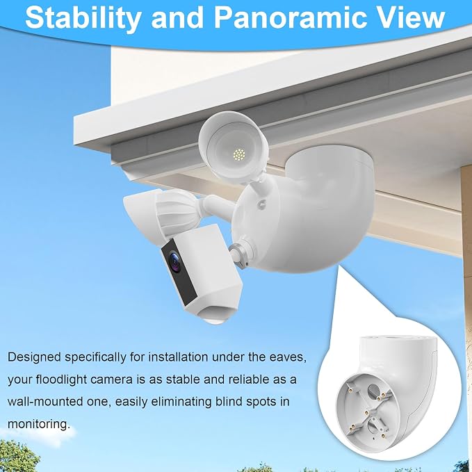 Eave Mount for Ring Floodlight Cam Wired Plus/Pro, Ring Smart Lighting - Image 4