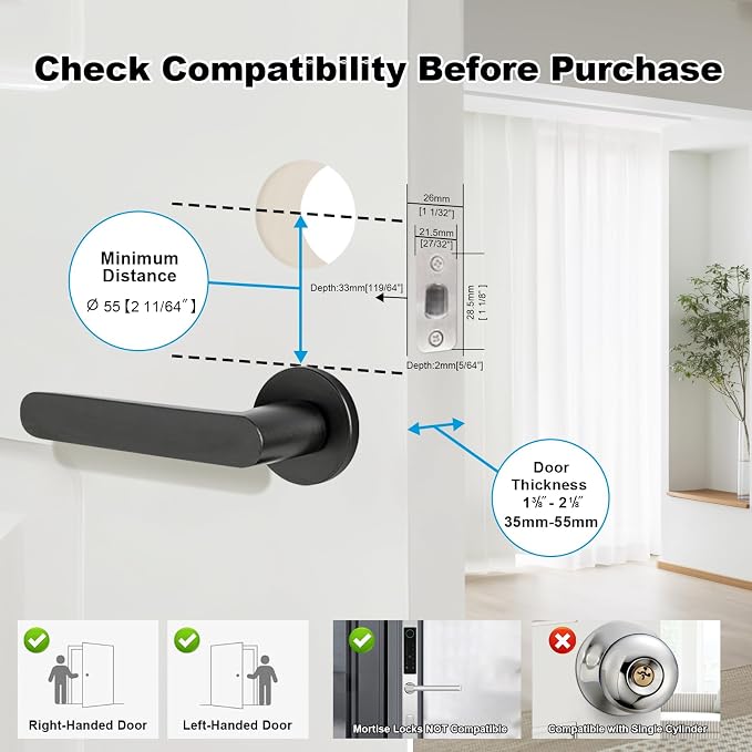 S500 Video Smart Lock, Keyless Entry Door Lock - Image 8